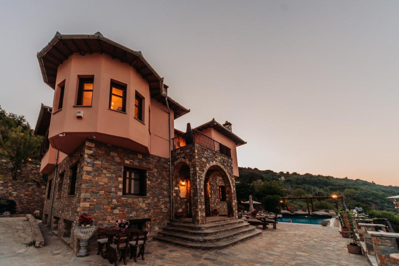 Elysian Luxury Villa Pelion Tsagkarada Exterior foto
